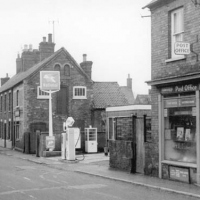 Garage and  Post Office Main street 1960s
