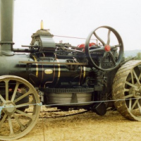 Traction Engine at The Ploughing Match 2001