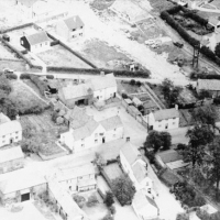 Aerial view of The Ridgeway development 1960s
