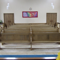 The chapel interior before 2011