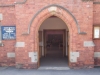The main door after the refurbishment