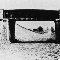 The Railway Bridge on Broomfield Lane 1900s