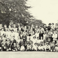 Church School outing to Marlock 1938-9
