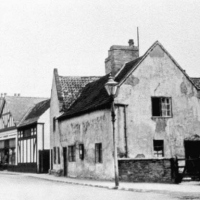 Co-op Main Street  Cottages now demolished 1920-30