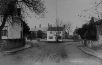 The Green, looking towards the old Saddler’s & Cycle Shop 1906