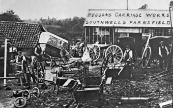 Pogson’s Carriage Works 1899 Principal Street, now Manor Farm