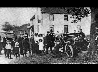 Motor Crash at The White Post