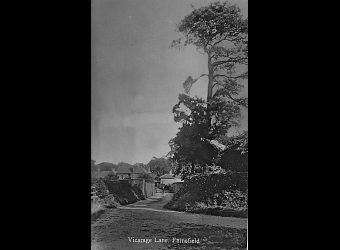 From Vicarage Lane looking down Blidworth Road