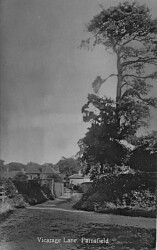 From Vicarage Lane looking down Blidworth Road