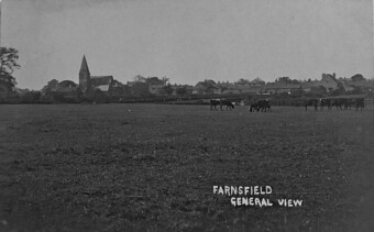 View towards the Church