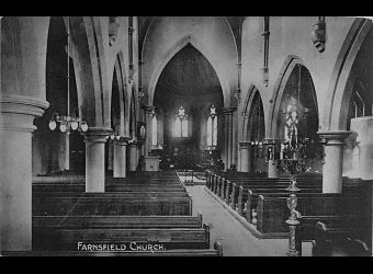 Farnsfield Church inside