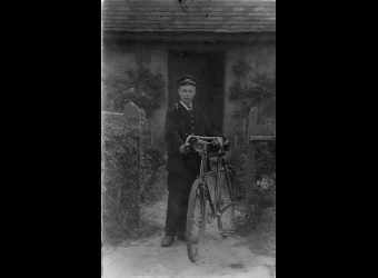 Railway worker Arthur Fisher 1906