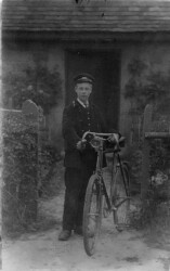 Railway worker Arthur Fisher 1906