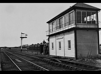 Farnsfield Signal Box 1950s