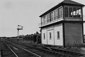 Farnsfield Signal Box 1950s