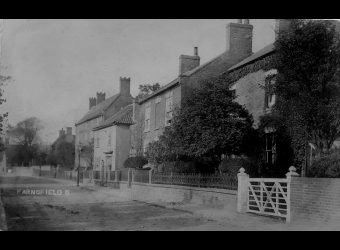 The Old Vicarage (with the white gate) Principal Street 1905