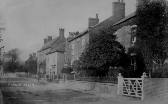The Old Vicarage (with the white gate) Principal Street 1905