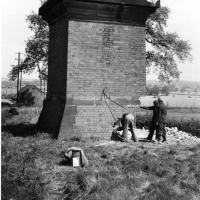 Waterworks dismantle chimney May 20th 1967